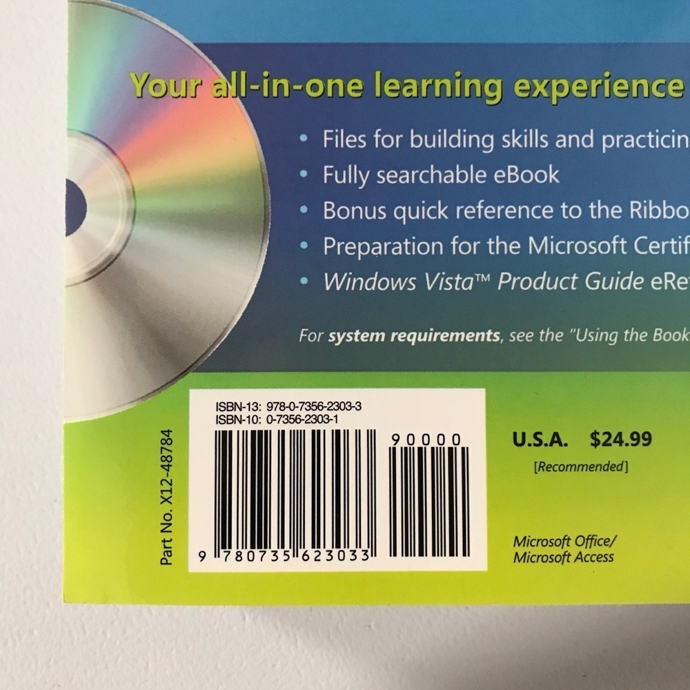 Microsoft Access 2007 Step By Step Book & CD - New - Picture 5 of 8